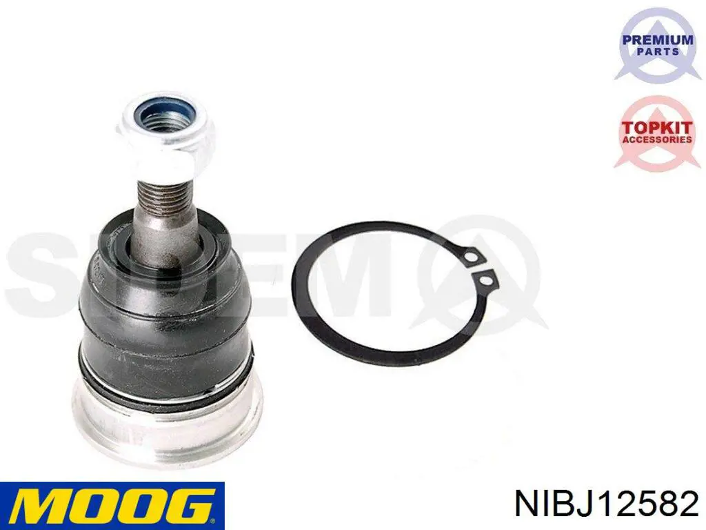 NI-BJ-12582 Moog rótula de suspensión inferior