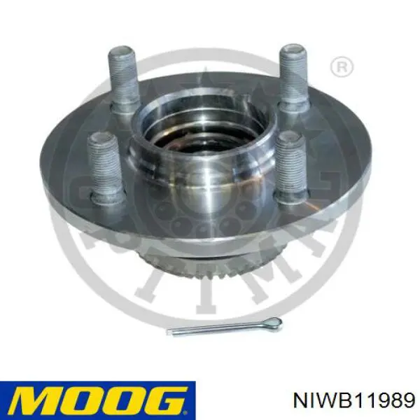 NI-WB-11989 Moog cubo de rueda trasero