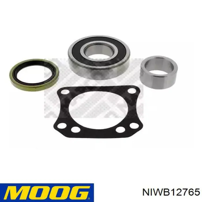 Cojinete del semieje trasero Nissan/Infiniti 40214EB100