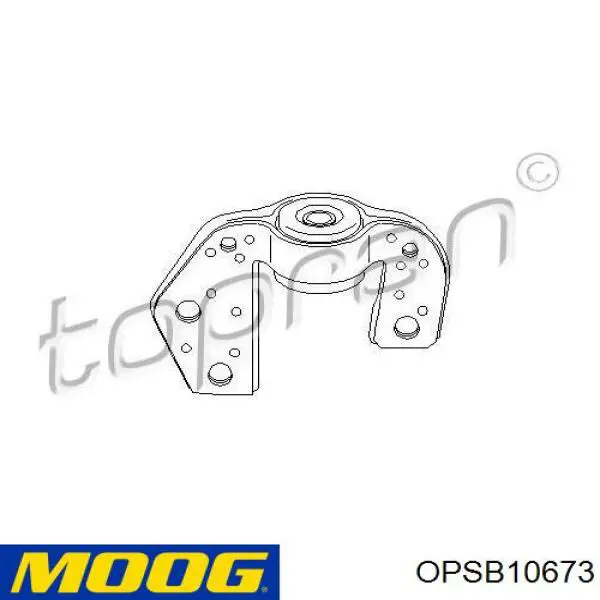 OP-SB-10673 Moog silentblock de estabilizador delantero