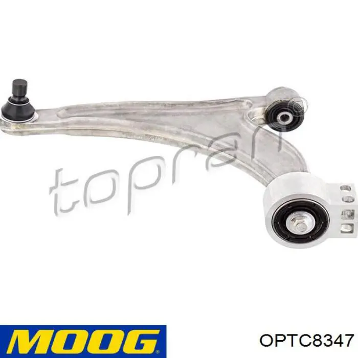 OPTC8347 Moog barra oscilante, suspensión de ruedas delantera, inferior izquierda