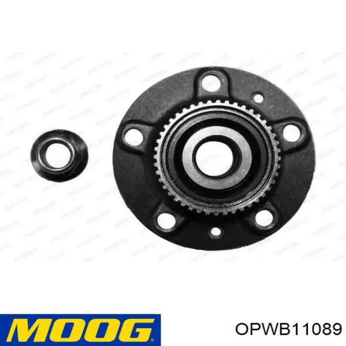 Buje de rueda delantero OPWB11089 Moog