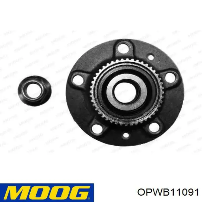 Buje de rueda delantero OPWB11091 Moog