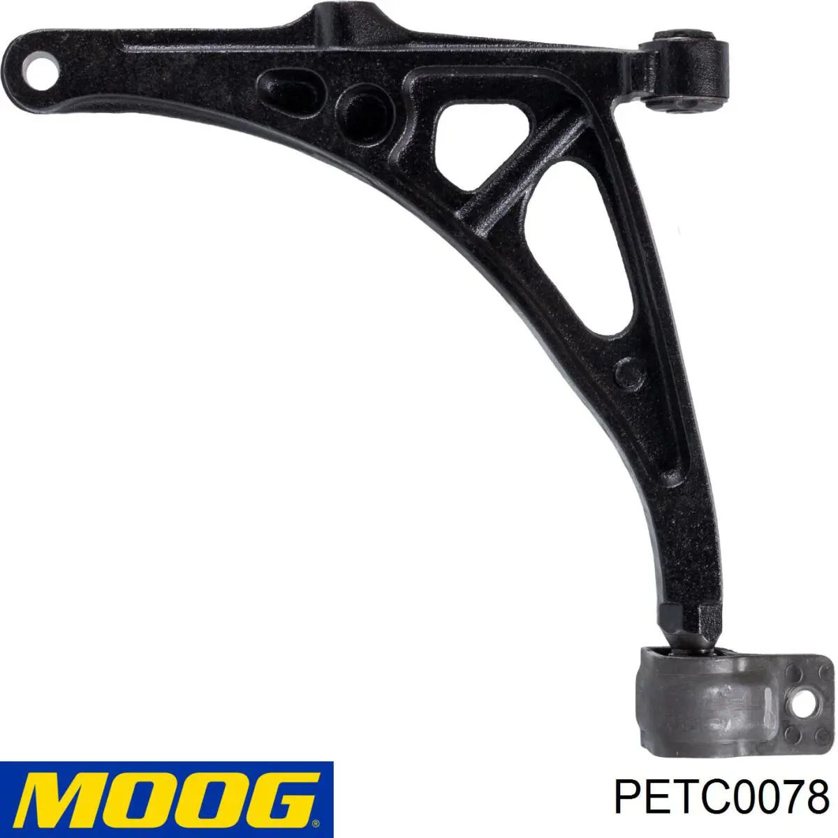 PETC0078 Moog barra oscilante, suspensión de ruedas delantera, inferior izquierda