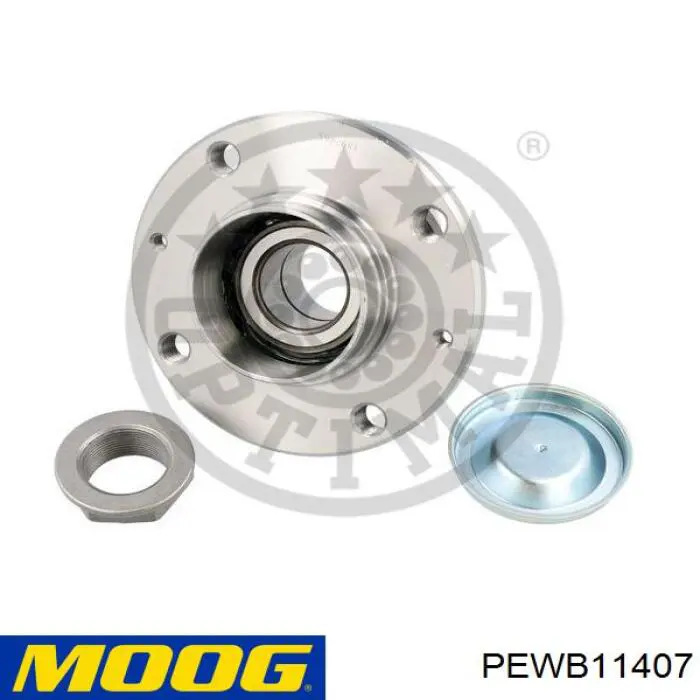 Cubo de rueda trasero Citroen Berlingo B9