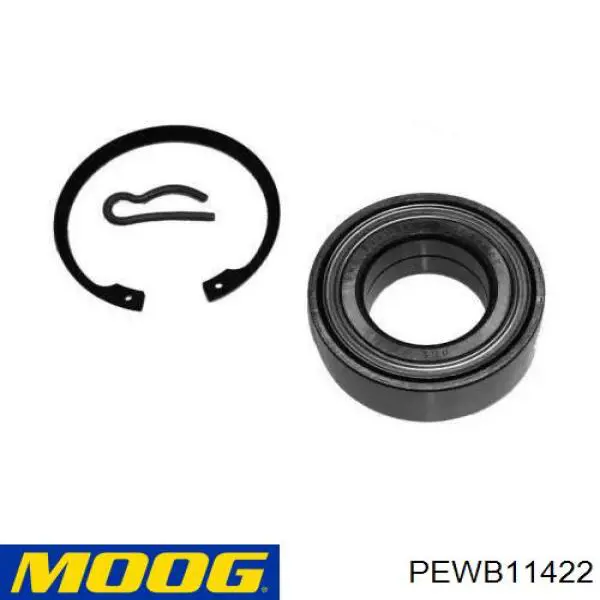 Rodamiento de rueda delantero Moog PEWB11422