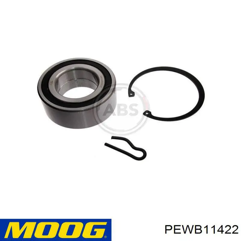 Cojinete de rueda delantero PEWB11422 Moog