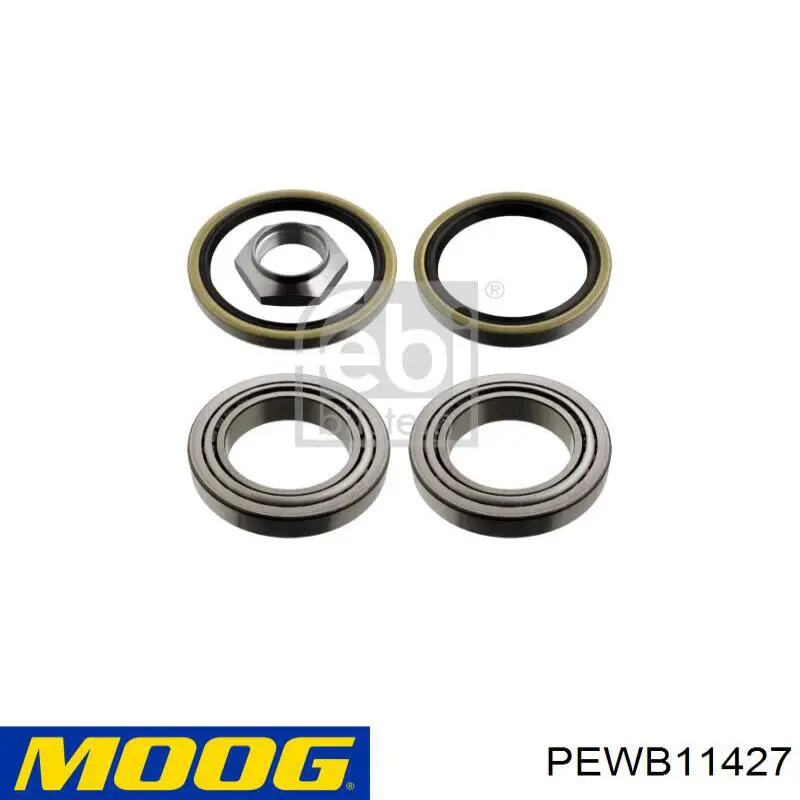 Cojinete de rueda delantero PEWB11427 Moog