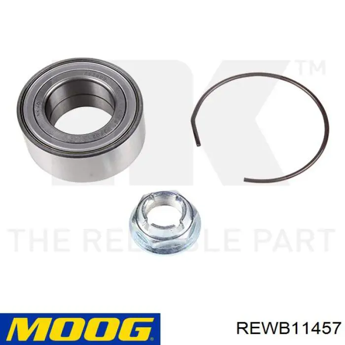 Cojinete de rueda delantero Moog REWB11457 precio, desde 25,44 EUR