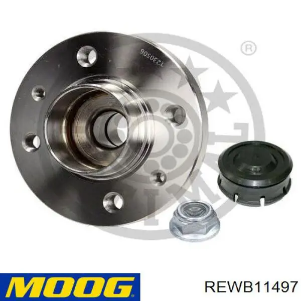 Comprar KWD1342 Dayco Cubo de rueda, Eje trasero