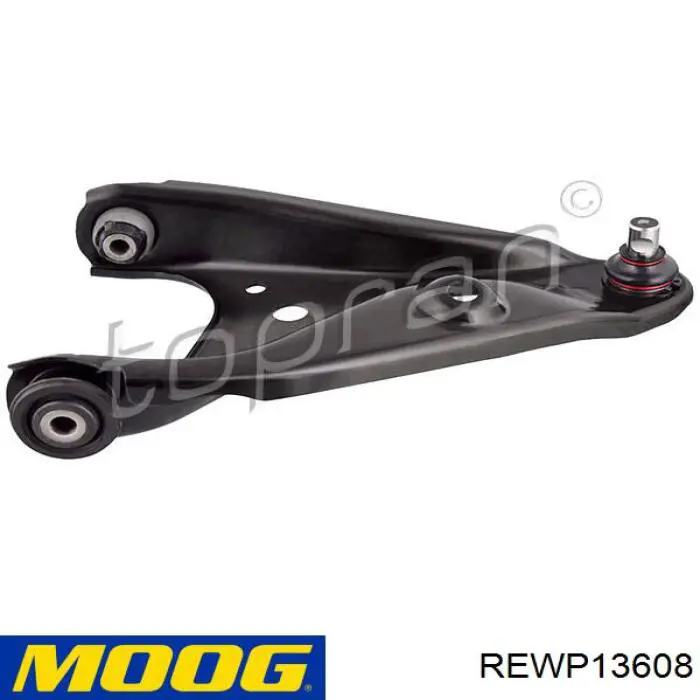 Brazo inferior derecho de la suspensión delantera Moog REWP13608 precio, desde 102,30 EUR