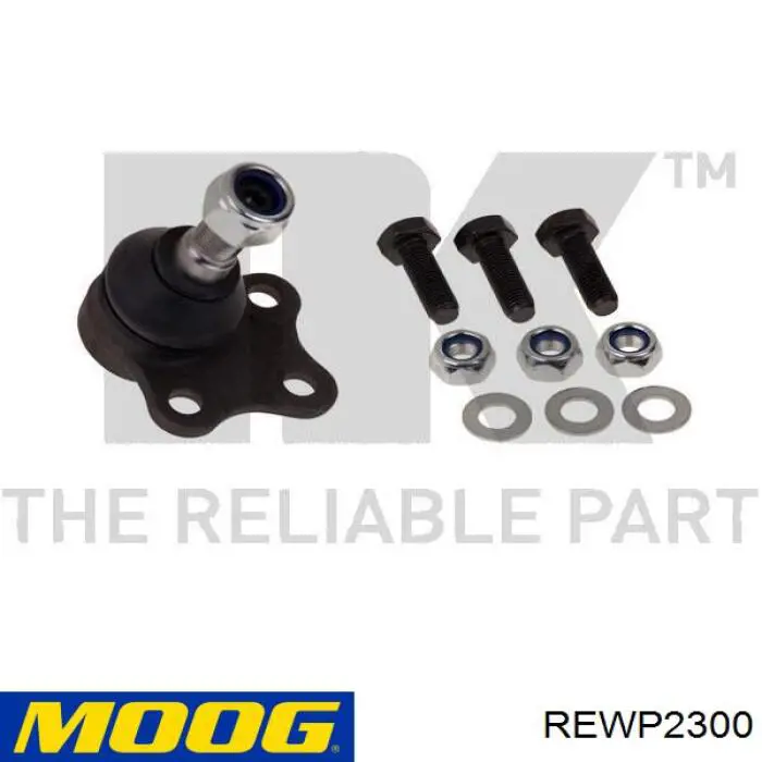 REWP2300 Moog barra oscilante, suspensión de ruedas delantera, inferior derecha