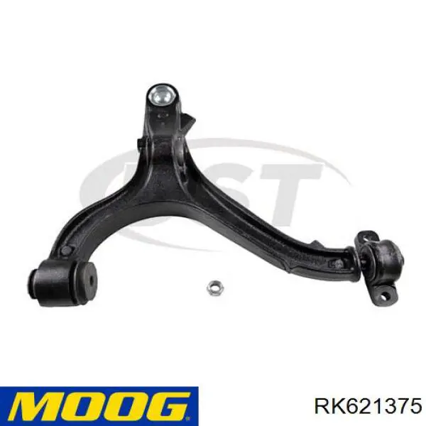 RK621375 Moog barra oscilante, suspensión de ruedas delantera, inferior izquierda