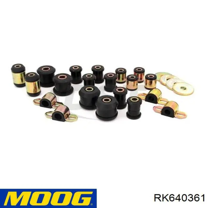 RK640361 Moog barra oscilante, suspensión de ruedas delantera, inferior izquierda