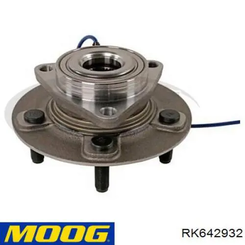 RK642932 Moog brazo suspension inferior trasero izquierdo/derecho