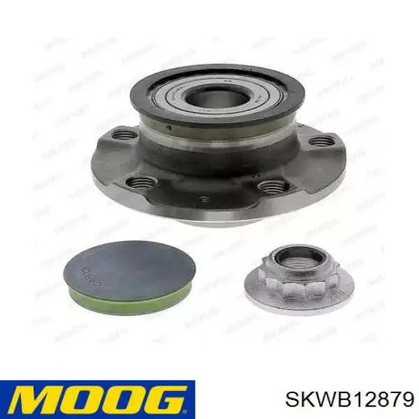 Comprar SKWB12879 Moog Cubo de rueda, Eje trasero