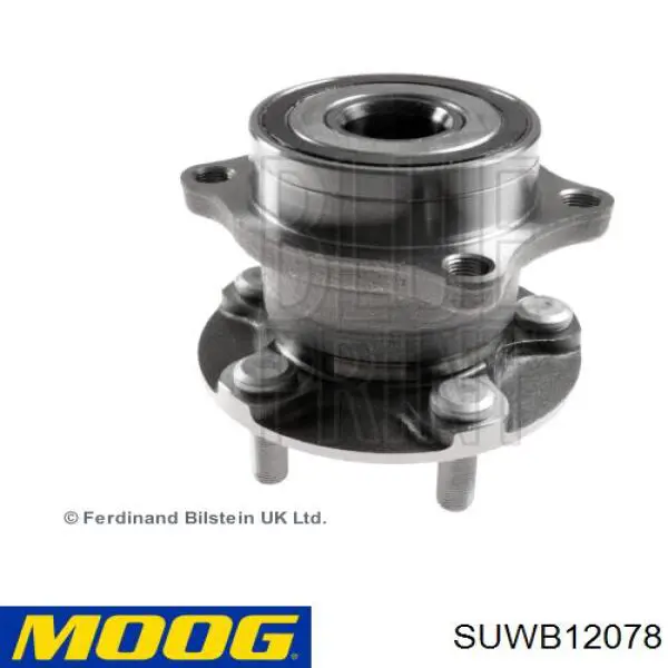 Comprar SUWB12078 Moog Cubo de rueda, Eje trasero