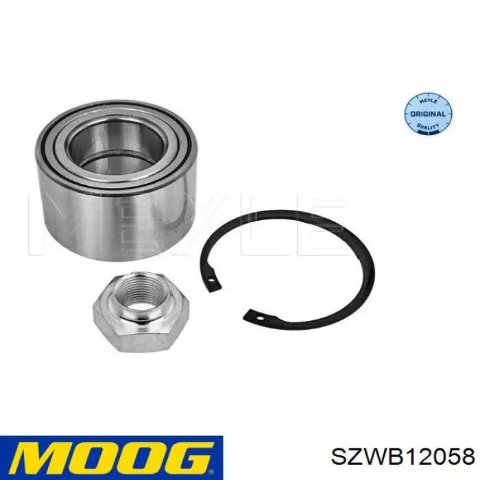 654W0344 Ridex Rodamientos de rueda delantero