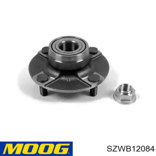 Comprar SZWB12084 Moog Cubo de rueda, Eje trasero