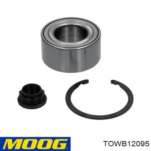 Rodamiento de rueda delantero Moog TOWB12095