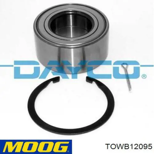TOWB12095 Moog Rodamientos de rueda delantero