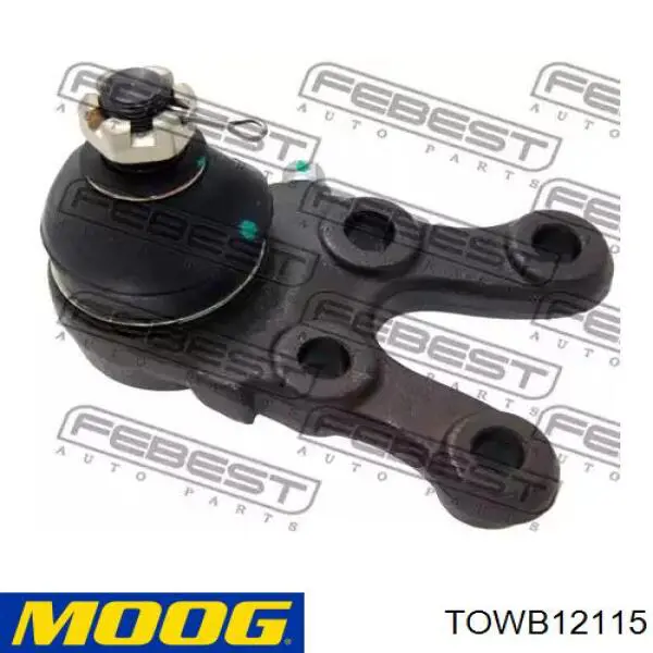 TOWB12115 Moog Rodamientos de rueda delantero