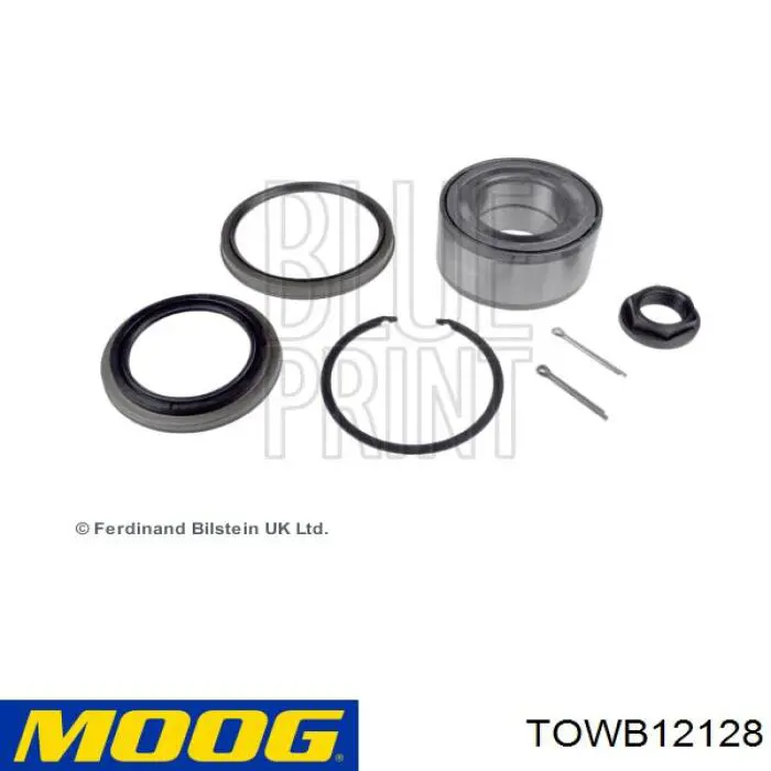 TO-WB-12128 Moog cojinete de rueda delantero