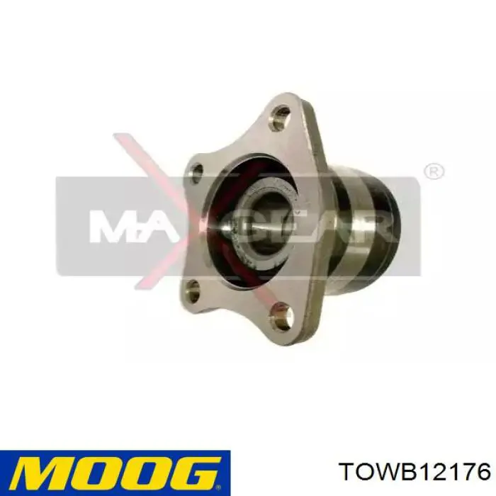 TOWB12176 Moog Rodamiento de rueda trasera