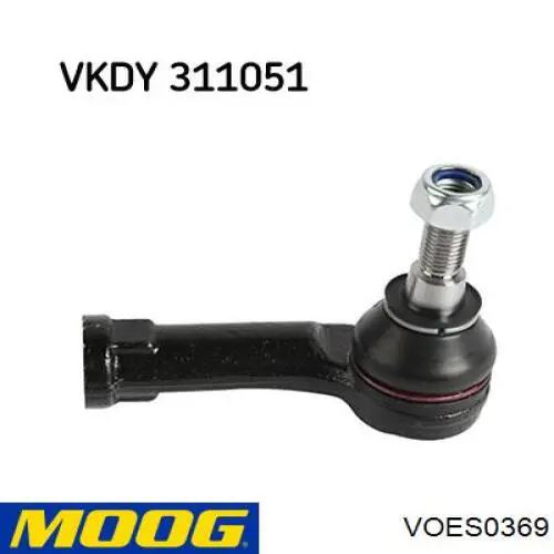 Rótula de barra de acoplamiento Moog VOES0369 precio, desde 13,31 EUR