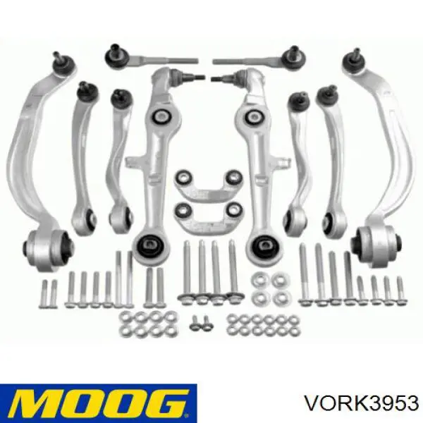 VORK3953 Moog kit de brazo de suspension delantera