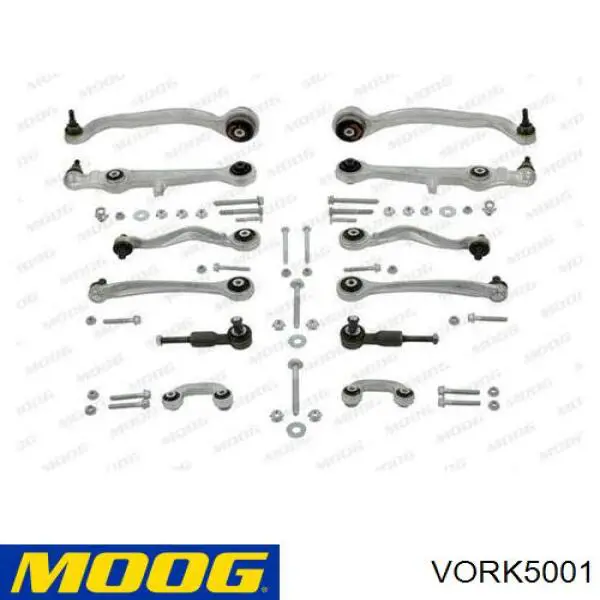 VORK5001 Moog kit de brazo de suspension delantera