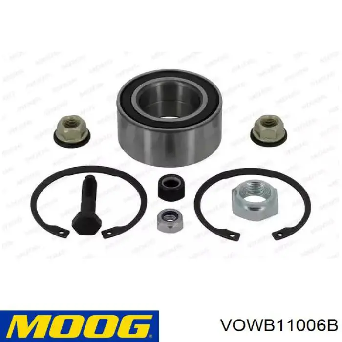 Cojinete de rueda delantero Moog VOWB11006B precio, desde 25,05 EUR