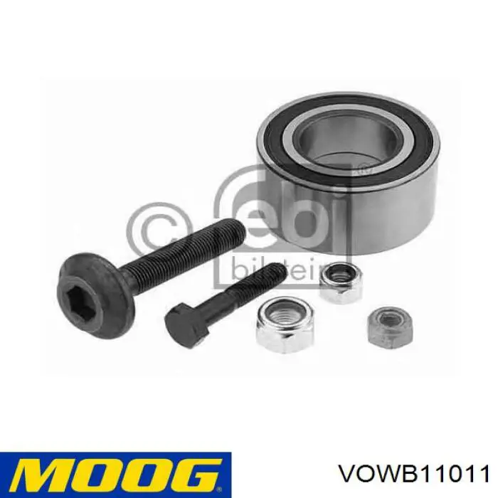 Comprar VOWB11011 Moog Cojinete de rueda delantero