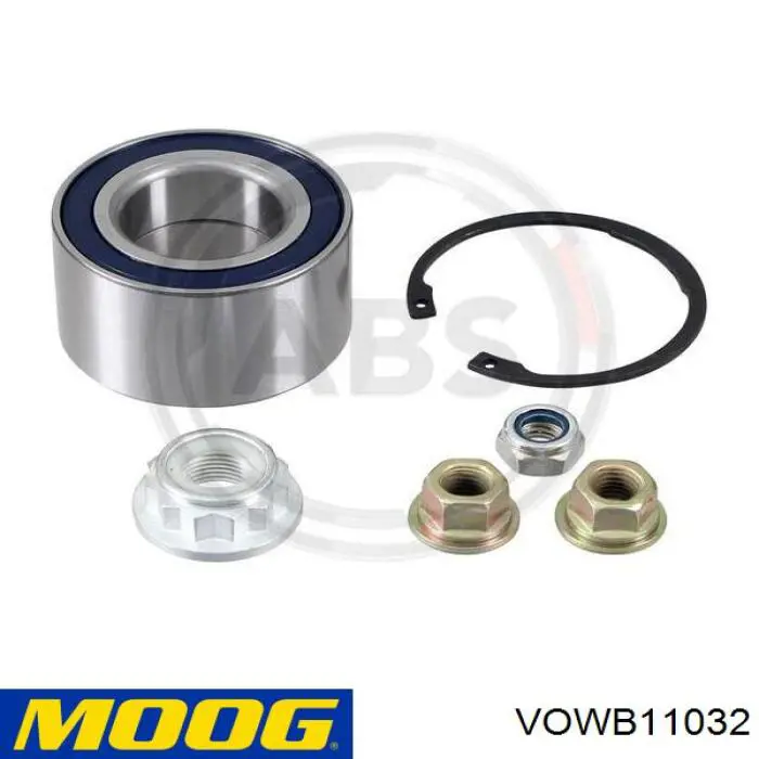 Cojinete de rueda delantero VOWB11032 Moog