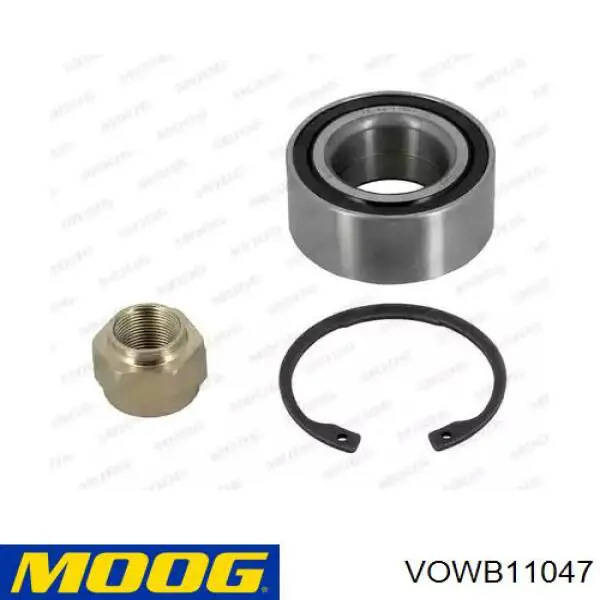 VOWB11047 Moog Rodamiento de rueda trasera