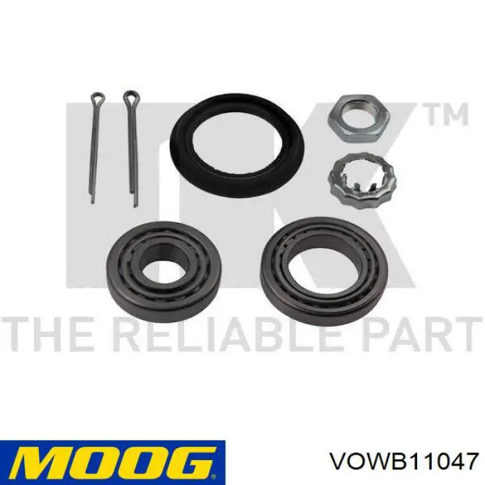 VO-WB-11047 Moog cojinete de rueda trasero