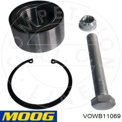 Cojinete de cubo VAG 701598625B