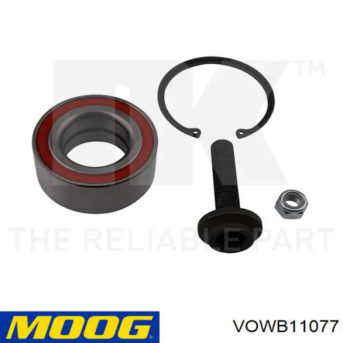 Cojinete de rueda delantero VOWB11077 Moog