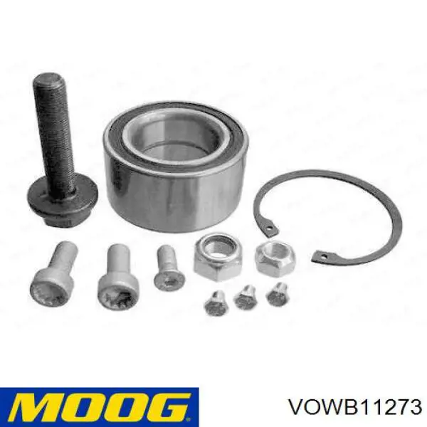 Rodamiento de rueda delantero Moog VOWB11273