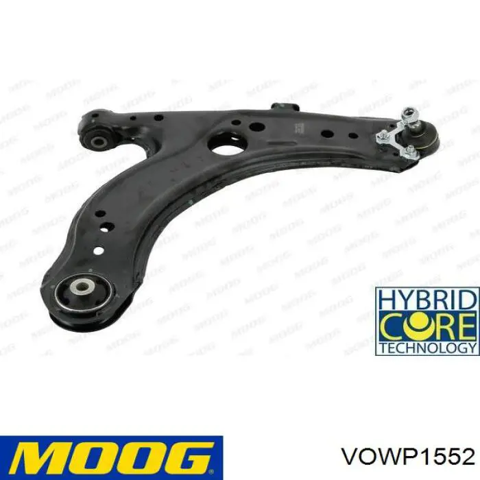 VOWP1552 Moog barra oscilante, suspensión de ruedas delantera, inferior derecha