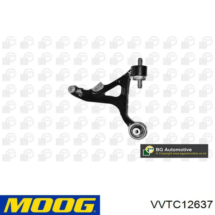 VVTC12637 Moog barra oscilante, suspensión de ruedas delantera, inferior izquierda