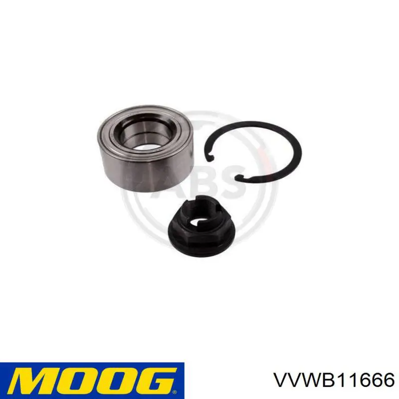 Comprar VVWB11666 Moog Cojinete de rueda delantero