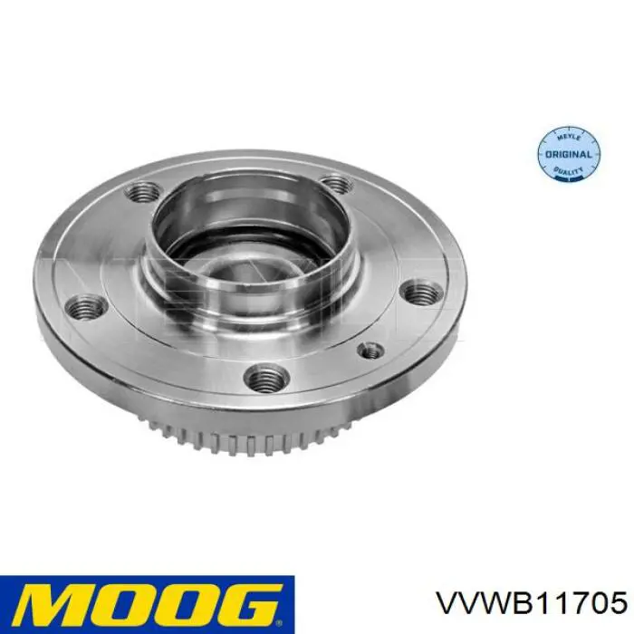 VVWB11705 Moog cubo de rueda trasero