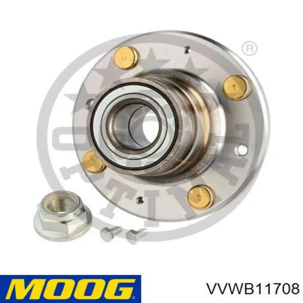 Buje de rueda Moog VVWB11708 precio, desde 111,76 EUR