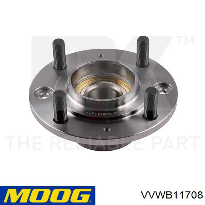 Comprar VVWB11708 Moog Cubo de rueda, Eje trasero