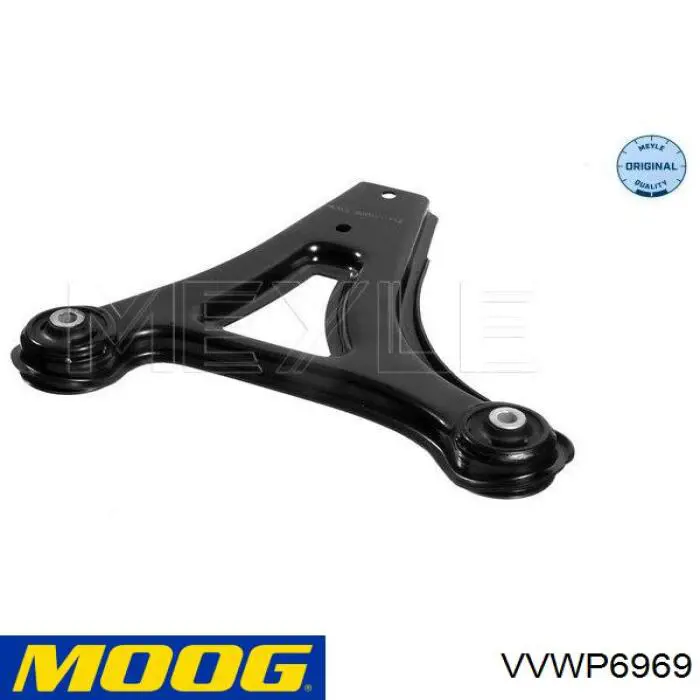 Comprar VVWP6969 Moog Brazo inferior izquierdo de la suspensión delantera