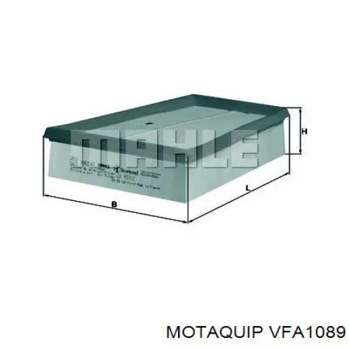 Filtro de aire VFA1089 Motaquip