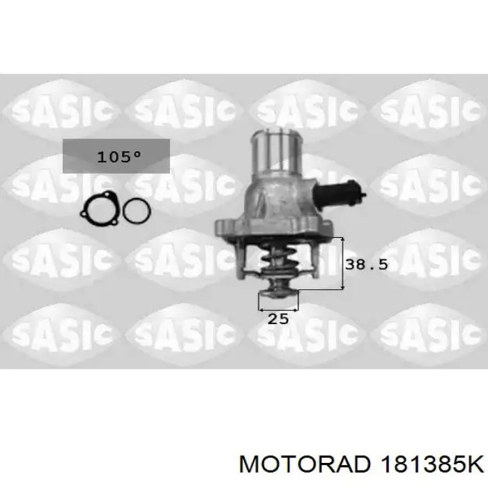 4006348 Metzger Termostato de agua