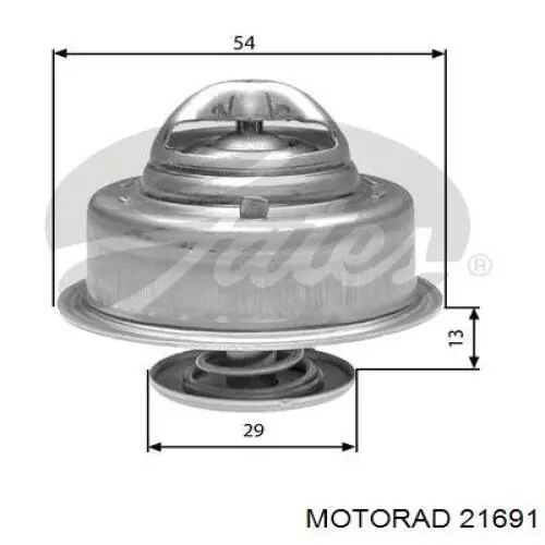 216-91 Motorad termostato, refrigerante