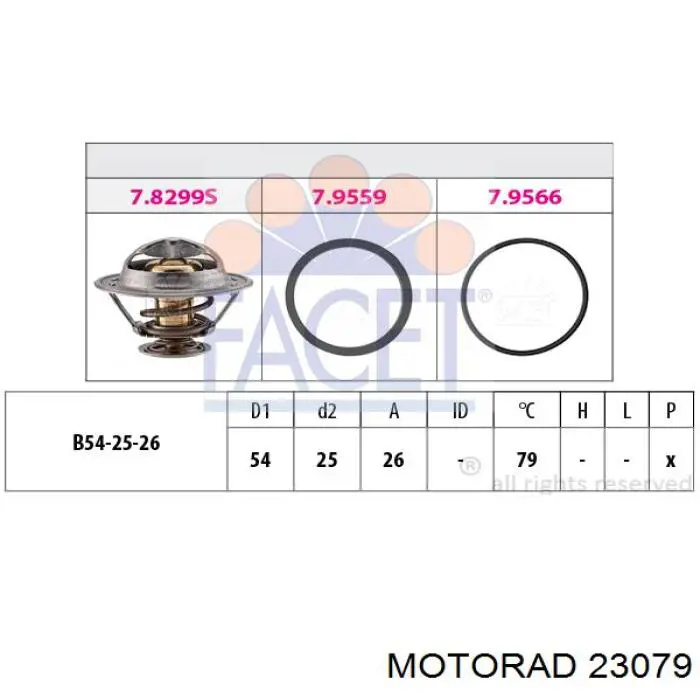 Termostato Motorad 23079 precio, desde 9,80 EUR
